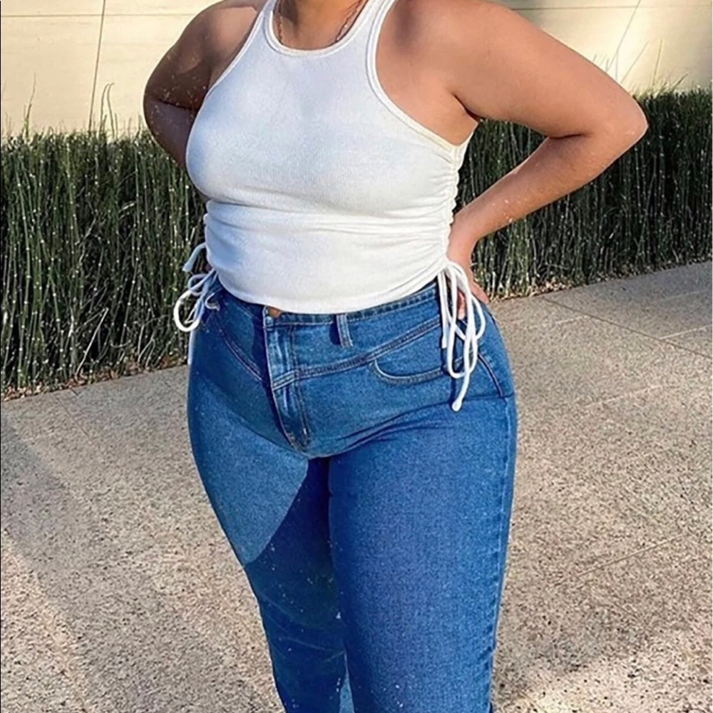 Affair of the Heart Mom Jeans